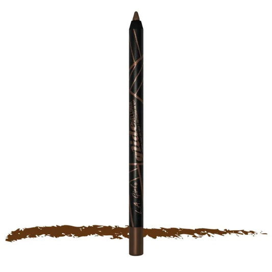 Delineador L.A. Girl Glide Gel Eyeliner Pencil – Brown