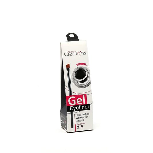 Delineador en Gel para ojos Beauty Creations – Black