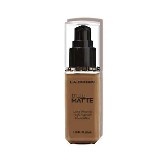 Base Líquida Truly Matte L.A. Colors – CLM 363 Capuccino