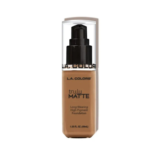 Base Líquida Truly Matte L.A. Colors – CLM 361 Deep Tan
