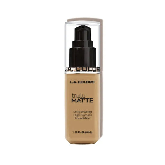 Base Líquida Truly Matte L.A. Colors – CLM 355 Medium Beige