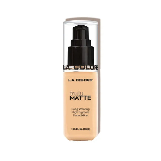 Base Líquida Truly Matte L.A. Colors – CLM 351 Porcelain