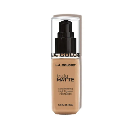 Base Líquida Truly Matte L.A. Colors – CLM 354 Soft Beig