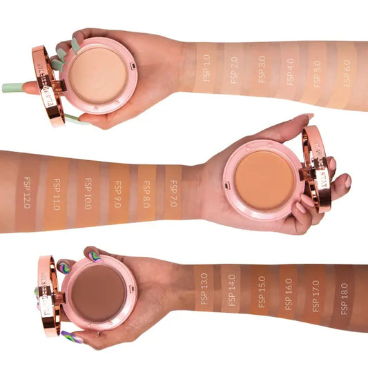 Base en Polvo Compacta Beauty Creations Flawless Stay - FSP 3.0