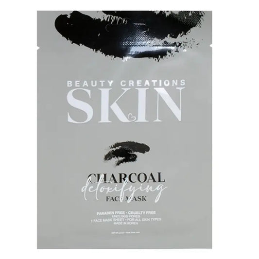 Mascarilla Facial Beauty Creations – Carbón