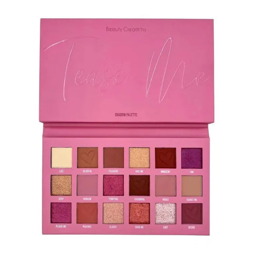 Paleta de sombras Tease Me Beauty Creations – 18 tonos