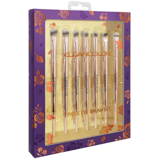 Set de Brochas KleanColor – 7 Brochas para Ojos