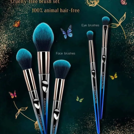 Set de 5 Brochas KleanColor Daily Essentials – Brochas para Rostro y Ojos