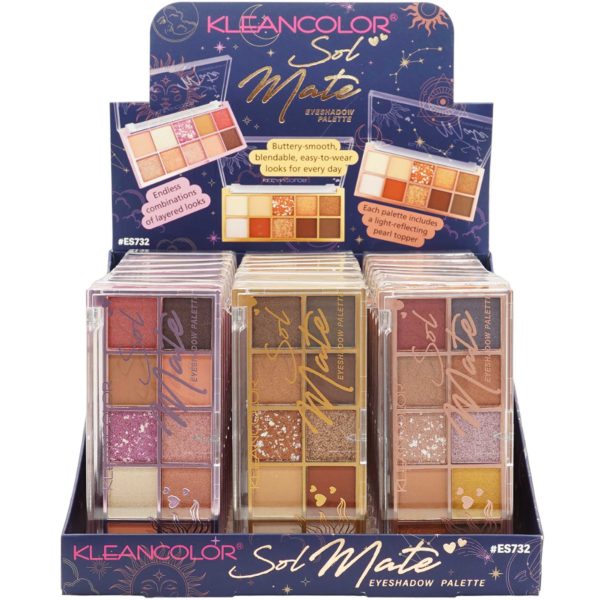 Paleta de Sombras - Sol Mate
